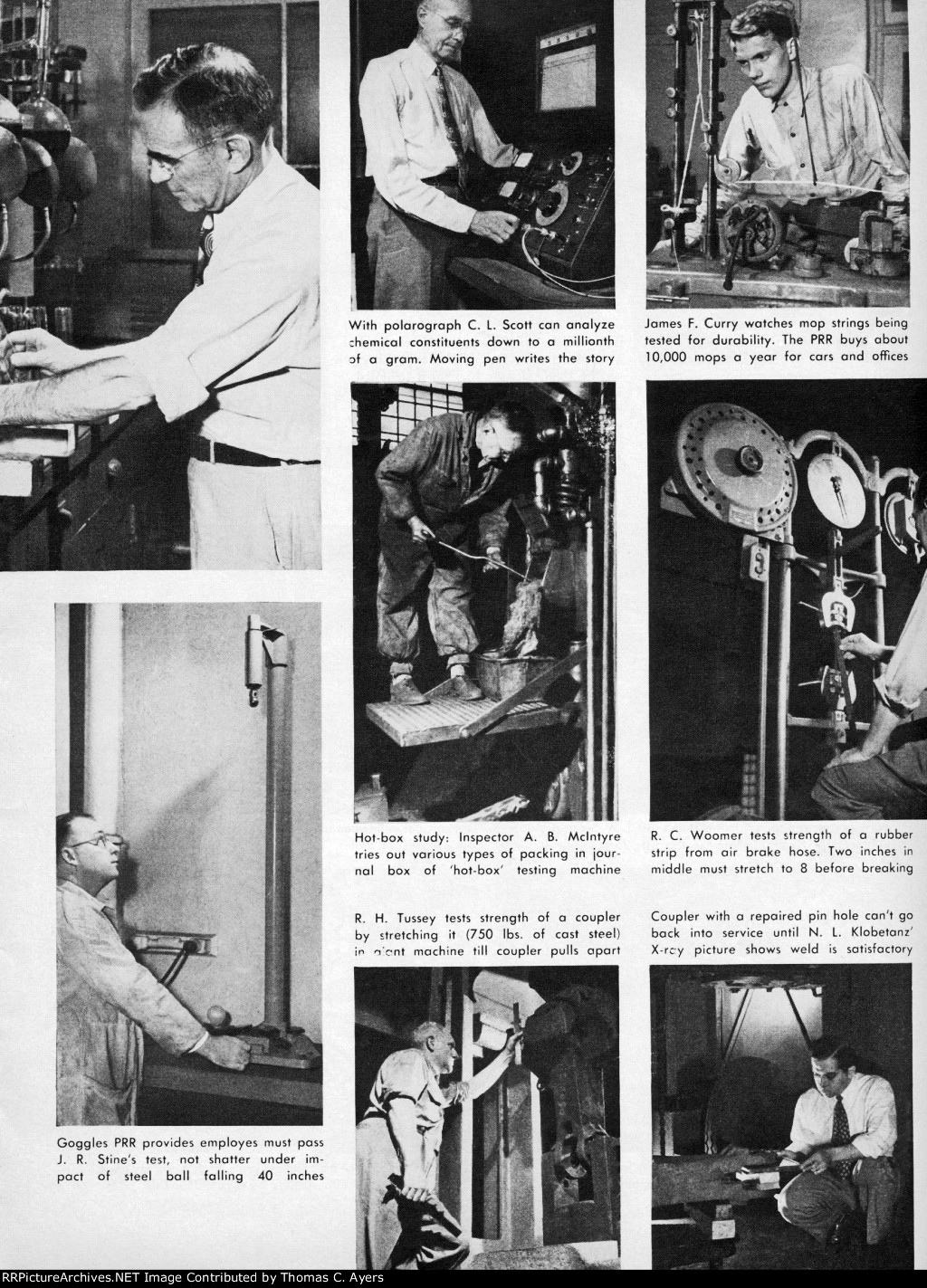 Altoona Test Department, Page 3, 1953